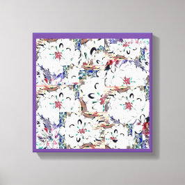 Dahlias Leinwanddruck