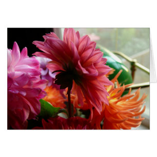 Dahlias (mit Lampe)