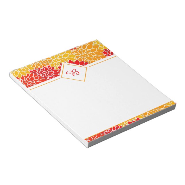 Dahlias Notizblock (angewinkelt)