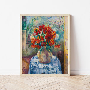 Dahlias, Saint-Tropez   Henri Manguin Poster