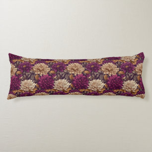 Dahlias Textur Zimmer Makeover Künstlerisches Bett Seitenschläferkissen