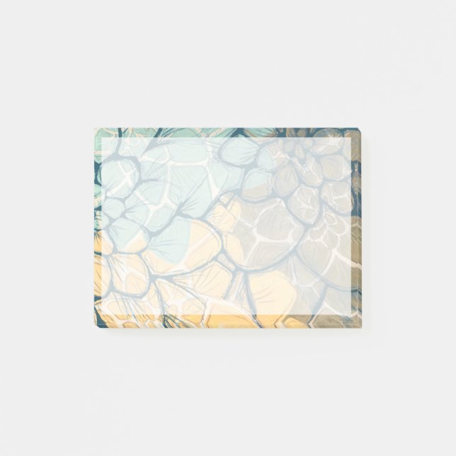 Dahlie-Tanz I Post-it Klebezettel (Vorderseite)