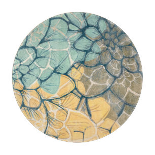 Dahlie-Tanz I Schneidebrett