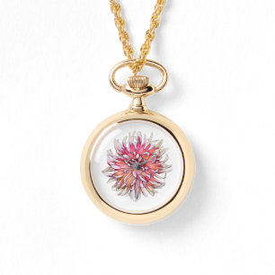 DAHLIENBLUME ARMBANDUHR