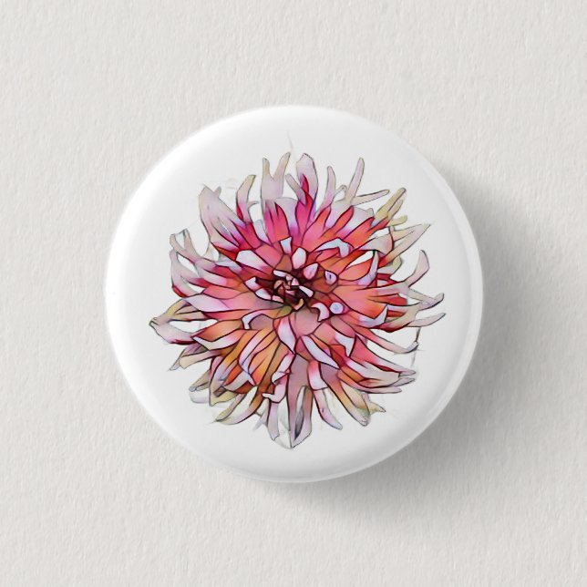 DAHLIENBLUME BUTTON (Vorderseite)