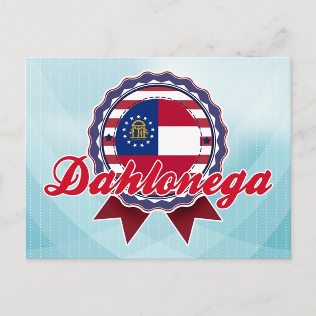 Dahlonega, GA Postkarte (Vorderseite)