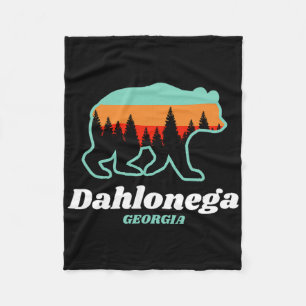 Dahlonega Georgia Bären Berge Land Fleecedecke