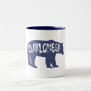 Dahlonega Georgia Bear Zweifarbige Tasse