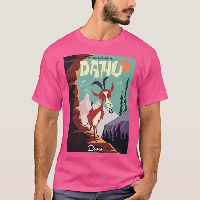 Dahu Poster T-Shirt (Vorderseite)