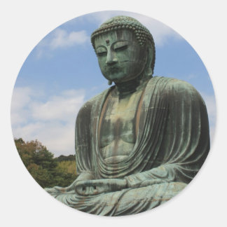 Daibutsu Runder Aufkleber
