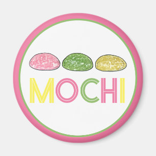 Daifuku Mochi Japanischer Neujahrskuchen Magnet