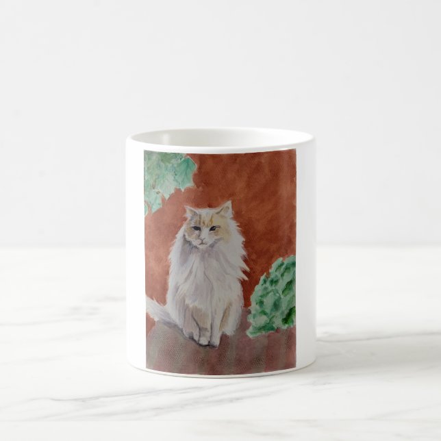 Daily Empress Buster the cat cup Kaffeetasse (Mittel)