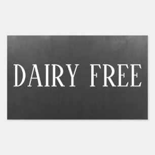 Daily Free Allergy Safe Rechteckiger Aufkleber