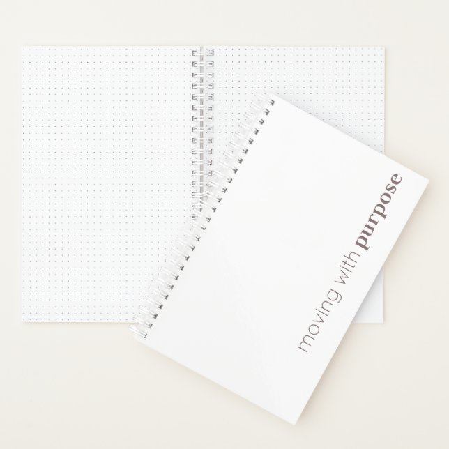 Daily notes - "Purpose" Notizbuch (Innen)