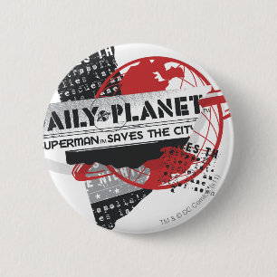 Daily Planet - Rette die Stadt Button