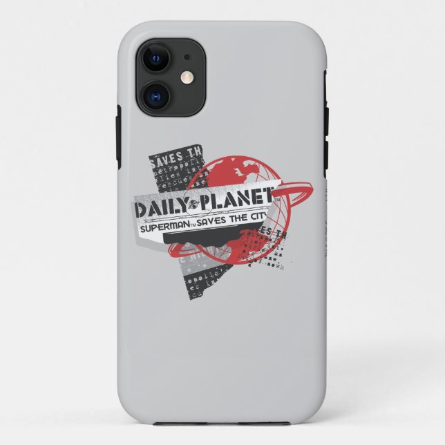 Daily Planet - Rette die Stadt Case-Mate iPhone Hülle (Rückseite)