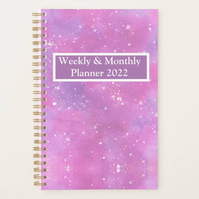Daily Planner, Weekly Planner, Monthly Planner Planer (Vorderseite)