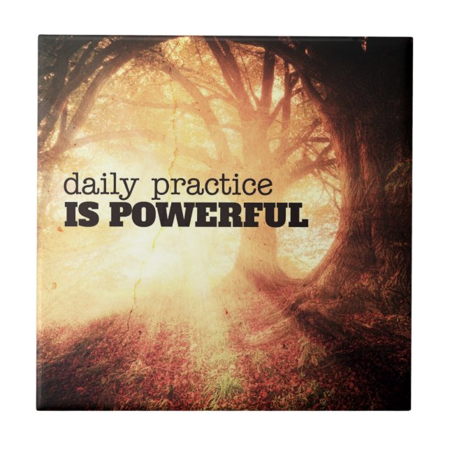 Daily Practice Fliese (Vorderseite)