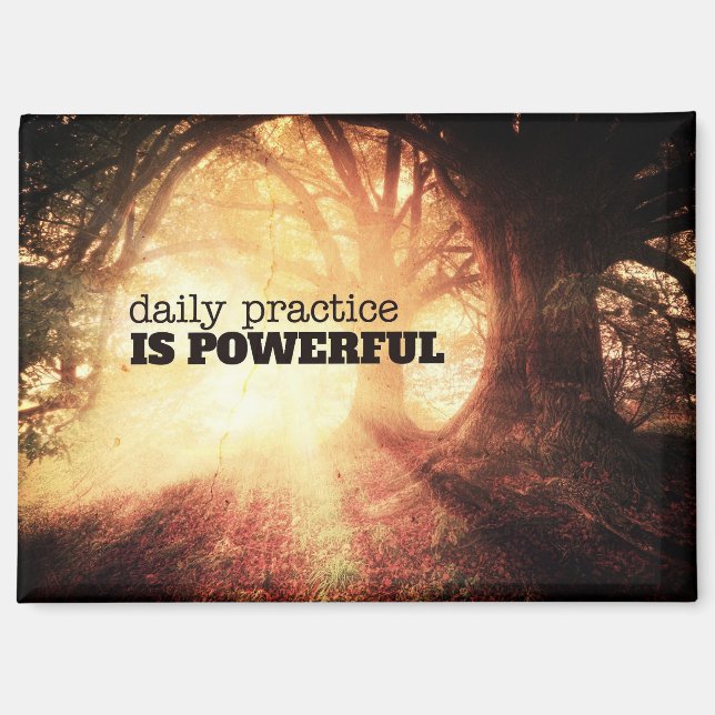 Daily Practice Magnet (Vorderseite)