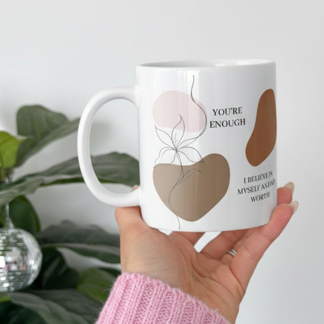 Daily Reminders Positive Affirmation  Kaffeetasse (Von Creator hochgeladen)