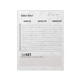 Daily To-Do List – Customizable Tear-Off Notepad Notizblock