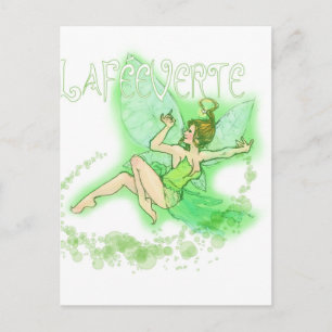 Dainty Absinthe La Fee Verte II Postkarte