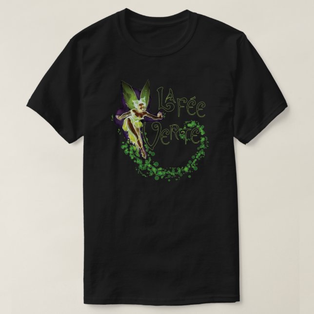 Dainty Absinthe La Fee Verte III T-Shirt (Design vorne)
