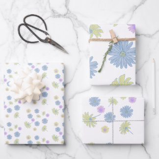 Dainty Daisies Geschenkpapier Set
