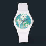 Dainty Daisies II Armbanduhr<br><div class="desc">floral</div>