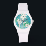 Dainty Daisies II Armbanduhr<br><div class="desc">floral</div>
