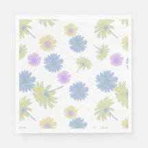Dainty Daisies Paper Party Napkins