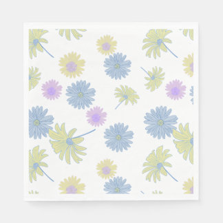 Dainty Daisies Paper Party Napkins Serviette