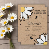 Dainty Daisy Minimalistisch Craft Babydusche