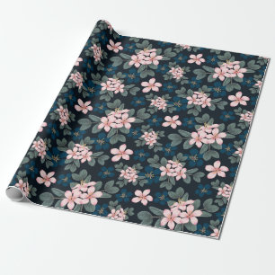 Dainty Pink Blume #3 Wrapping Paper Geschenkpapier