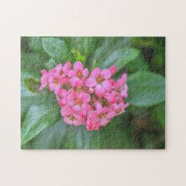 Dainty Pink Blume Garten Blumenpuzzle Puzzle