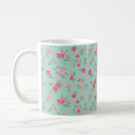 Dainty Pink Tiny Blume Kaffeetasse