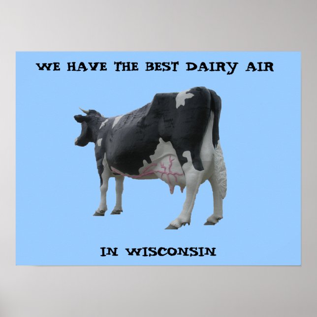 Dairy Air Poster kundenspezifisch (Vorne)