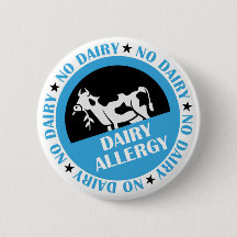 Dairy Allergy Abzeichen