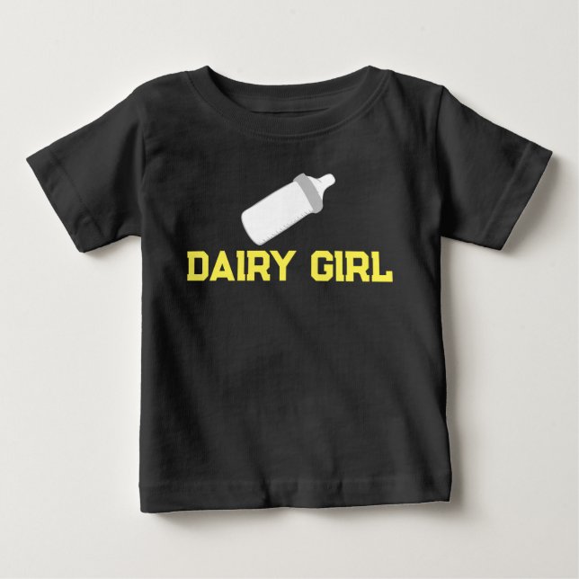"Dairy Girl" Baby-Shirt Baby T-shirt (Vorderseite)