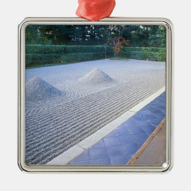 Daisen-in Temple Garden, Daitokuji, Kyoto, Japan Ornament Aus Metall (Vorne)