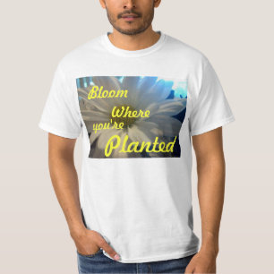 "DAISEY BLOOM WO SIE PLANEN" T-Shirt