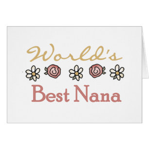 Daisies and Rose Weltbeste Nana Tshirts