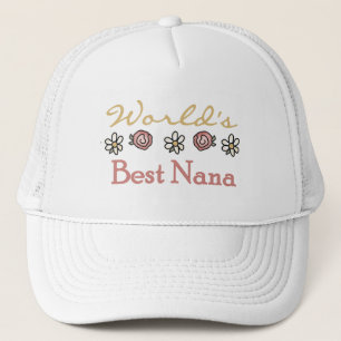 Daisies and Rose Weltbeste Nana Tshirts Truckerkappe