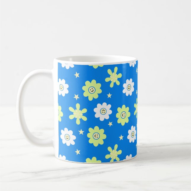 Daisies and Stars Kaffeetasse (Links)