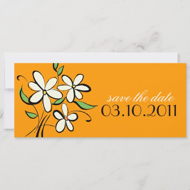 Daisies Ankündigung Datum freihalten (Vorderseite)