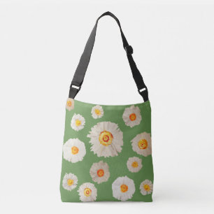 Daisies Aquarell zeichnend Tote Bag Tragetaschen Mit Langen Trägern