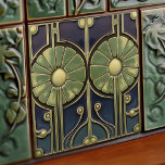 Daisies Art Deco Florale Wand Deco, Deco dekoriert Fliese<br><div class="desc">Willkommen bei CreaTile! Hier finden Sie handgefertigte Fliesen, die ich persönlich gemacht habe und Vintage Keramik und Porzellan Tonziegel, ob gefärbt oder natürlich. Ich habe die Liebe, Fliesen und Keramik Produkte zu entwerfen, in der Hoffnung, Ihnen einen Weg zu geben, Ihre Zuhause in etwas zu verwandeln, das Sie immer wieder...</div>