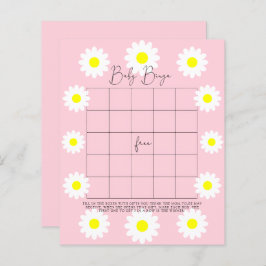 Daisies - Baby Dusche Bingo Spiel