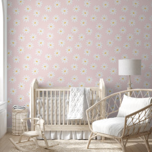 Daisies Baby Kinderzimmer Tapete