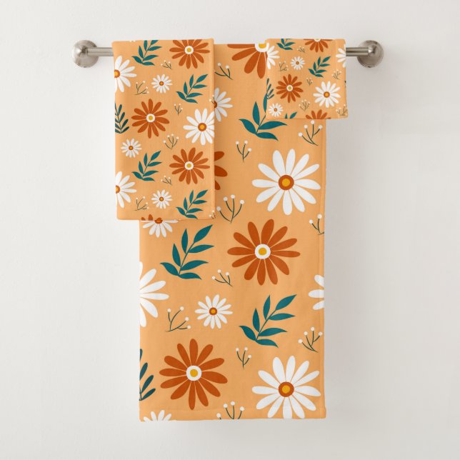 Daisies Bath Handtuch Set (Insitu)